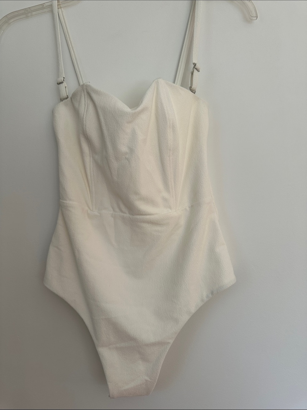 Sculpting Cream One-Piece swimsuit with Adjustable Straps